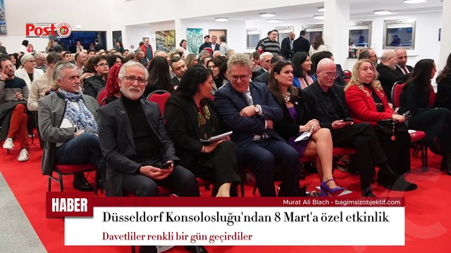 8 Mart Dünya Kadınlar Günü Düsseldorf Başkonsolosluğu'nda özel bir etkinlik ile kutlandı