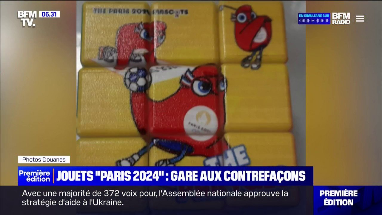 JO 2024: 600 jouets contrefaits saisis par les douanes