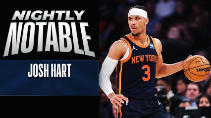Josh Hart Dominates with 20 Points, 19 Rebounds & 10 Assists in Knicks' Win 🏀