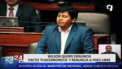 Wilson Quispe tras ser expulsado de Perú Libre: "Dijeron que debería disciplinarme"