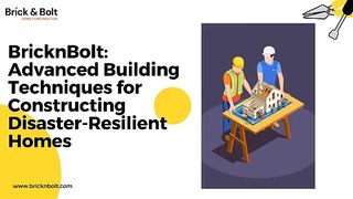 BricknBolt Advanced Building Techniques for Constructing Disaster-Resilient Homes