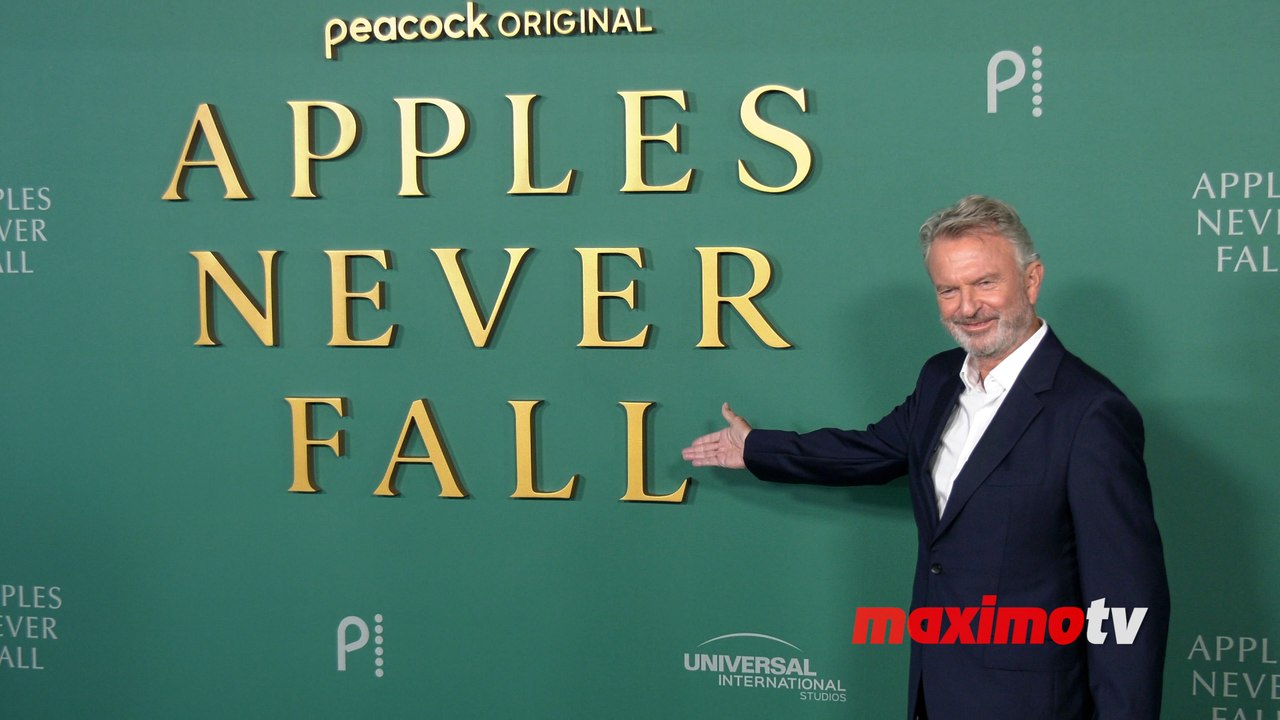 Sam Neill attends Peacock's "Apples Never Fall" premiere in Los Angeles