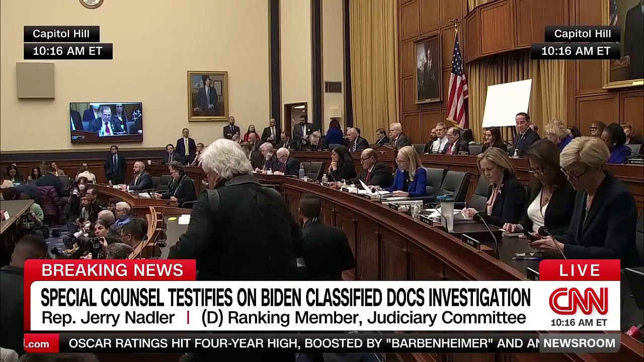 Jerrold Nadler's opening statement in Robert Hur hearing