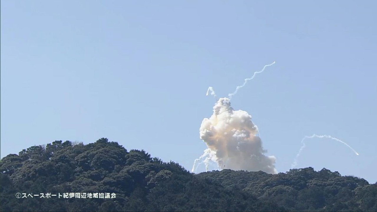 Japanischer Raketenstart endet in gewaltiger Explosion