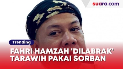 Fahri Hamzah 'Dilabrak' Netizen Usai Ngajak Tarawih Pakai Sorban: Nggak Usah Pamer, Hatimu Penuh Kebusukan!