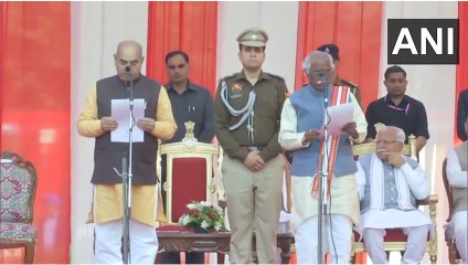बीजेपी नेता मूलचंद शर्मा ने हरियाणा कैबिनेट में मंत्री पद की शपथ ली