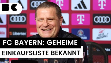 FC Bayern enthüllt geheime Einkaufsliste für die kommende Saison ⚽