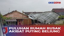 Puluhan Rumah di Pekalongan, Jawa Tengah Rusak Parah akibat Angin Puting Beliung