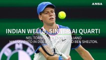 Sinner ai quarti a Indian Wells