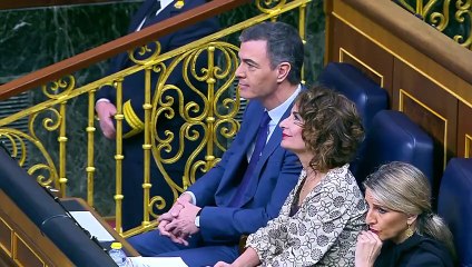 Así sonroja Abascal a Pedro Sánchez en el Congreso