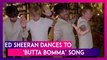 Ed Sheeran Flaunts His Dance Skills With Allu Arjun’s ‘Butta Bomma’ Hook Step Alongside Armaan Malik
