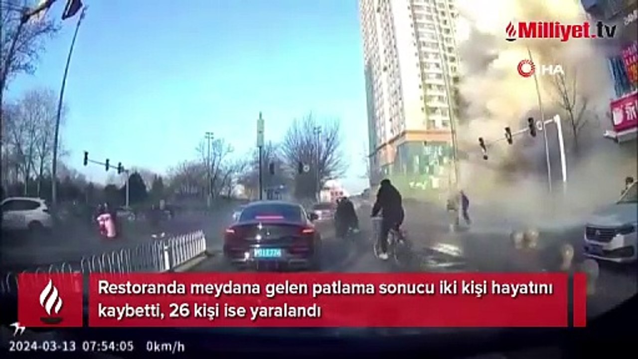 Restoranda korkunç patlama: Ortalık savaş alanına döndü!