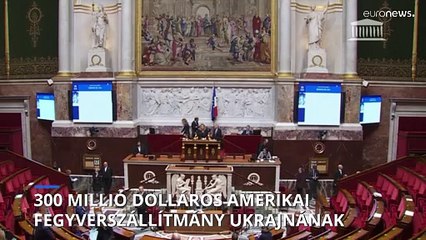 300 millió eurós amerikai fegyverszállítmány érkezhet Ukrajnába