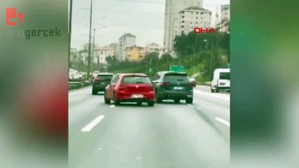 Yol verme inatlaşması kazaya neden oldu