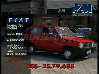 Sequenza spot pubblicitari Auto2emme -  Ottobre 1992
