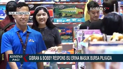 Begini Respons Gibran dan Bobby Nasution soal Erina Dilirik Maju Pilkada