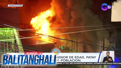 Magkapatid na menor de edad, patay sa sunog sa Brgy. Poblacion | BT