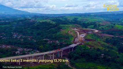 MENTERI PUPR MEMPREDIKSI TOL BOCIMI SEKSI 3 CIBADAK-SUKABUMI BARAT SELESAI USAI LEBARAN TAHUN INI
