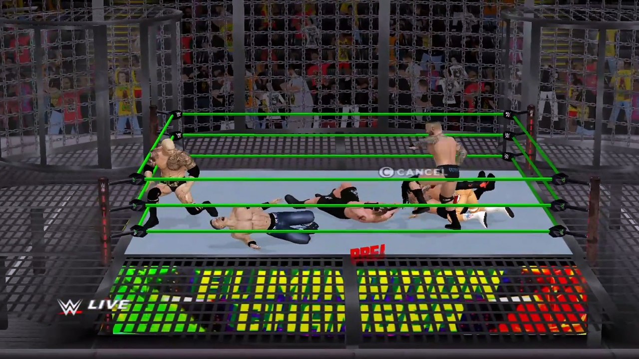 WWE Roman Reigns vs Cody Rhodes vs Brock Lesnar vs John Cena vs The Rock vs Randy Orton | WWE13 Mod