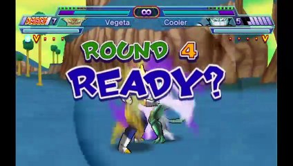 Dragon Ball Z: Shin Budokai 2 - Vegeta SS VS Metal Coola RJ ANDA #dragonballgame #dragonballgameplay