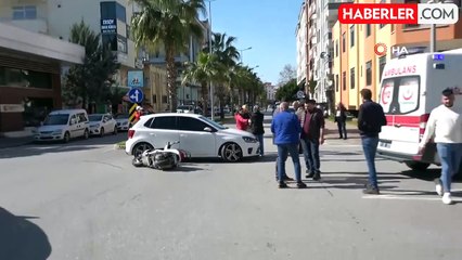 Manavgat'ta 2 motosiklet kazası: 1 yaralı