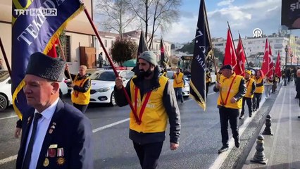 "57. Alay" için Tekirdağ'dan Çanakkale'ye yürüyorlar