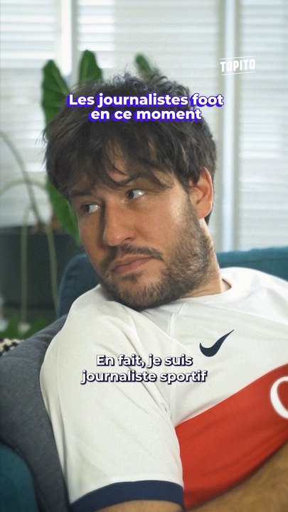 Les journalistes foot en ce moment