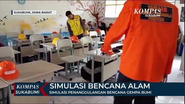 Simulasi Penanggulangan Bencana Gempa Bumi Di Daerah Rawan