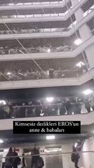 Adliye'ye akın ettiler! Tek bir amaç vardı: 'Eros için adalet'