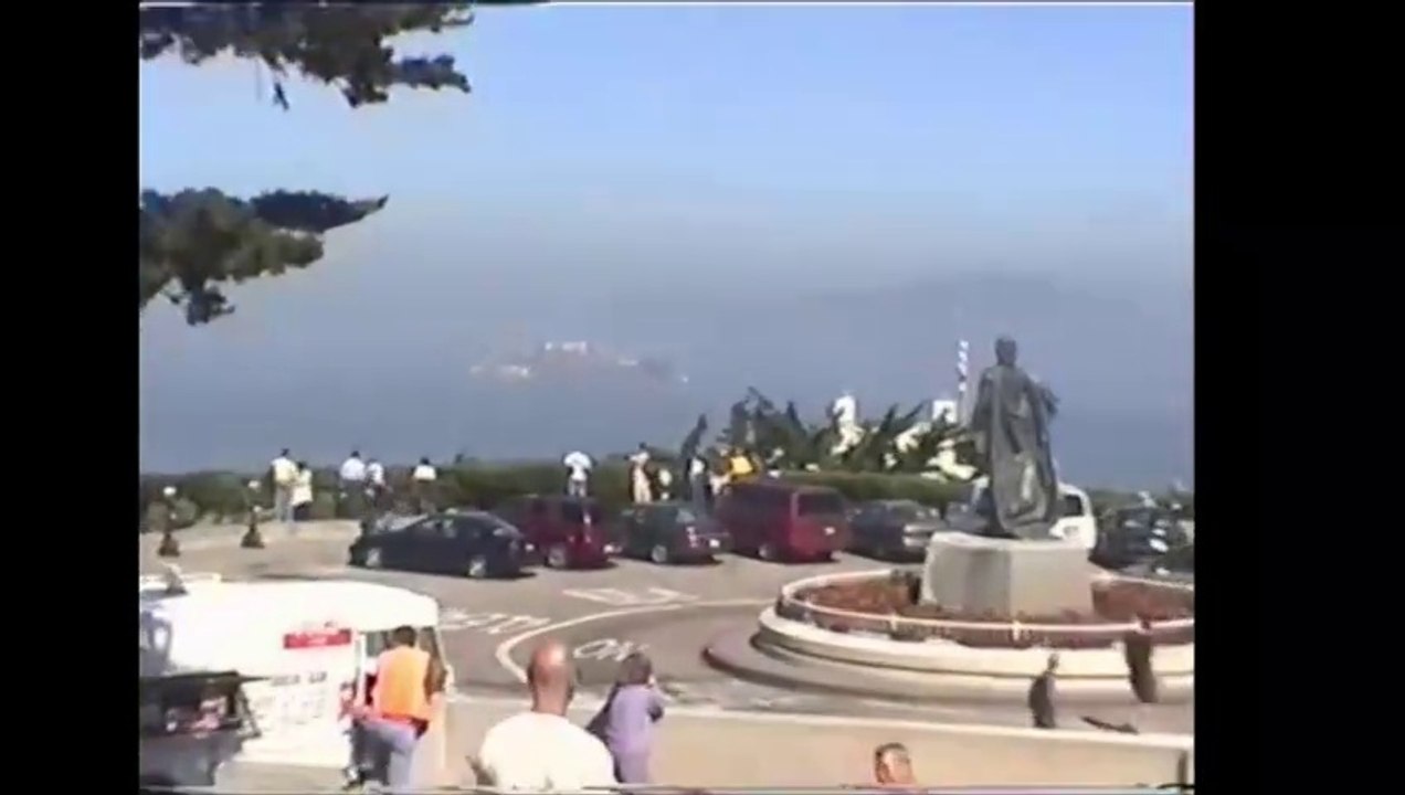 San Francisco dalla Coit Tower giorno 11 Settembre 2000