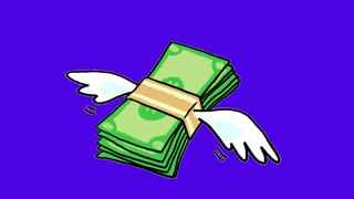 money flying animation 1080p