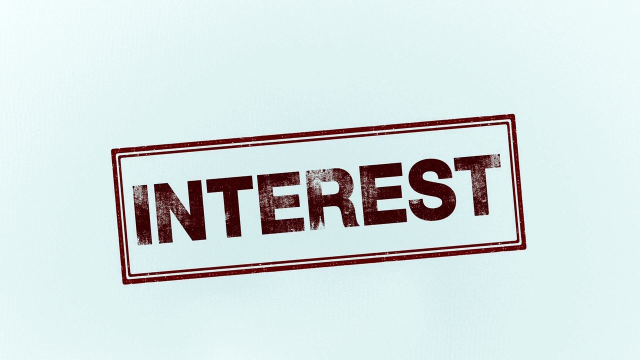 interest stock footage animation