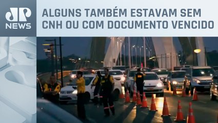 Detran-DF flagra mais de 60 motoristas alcoolizados no fim de semana