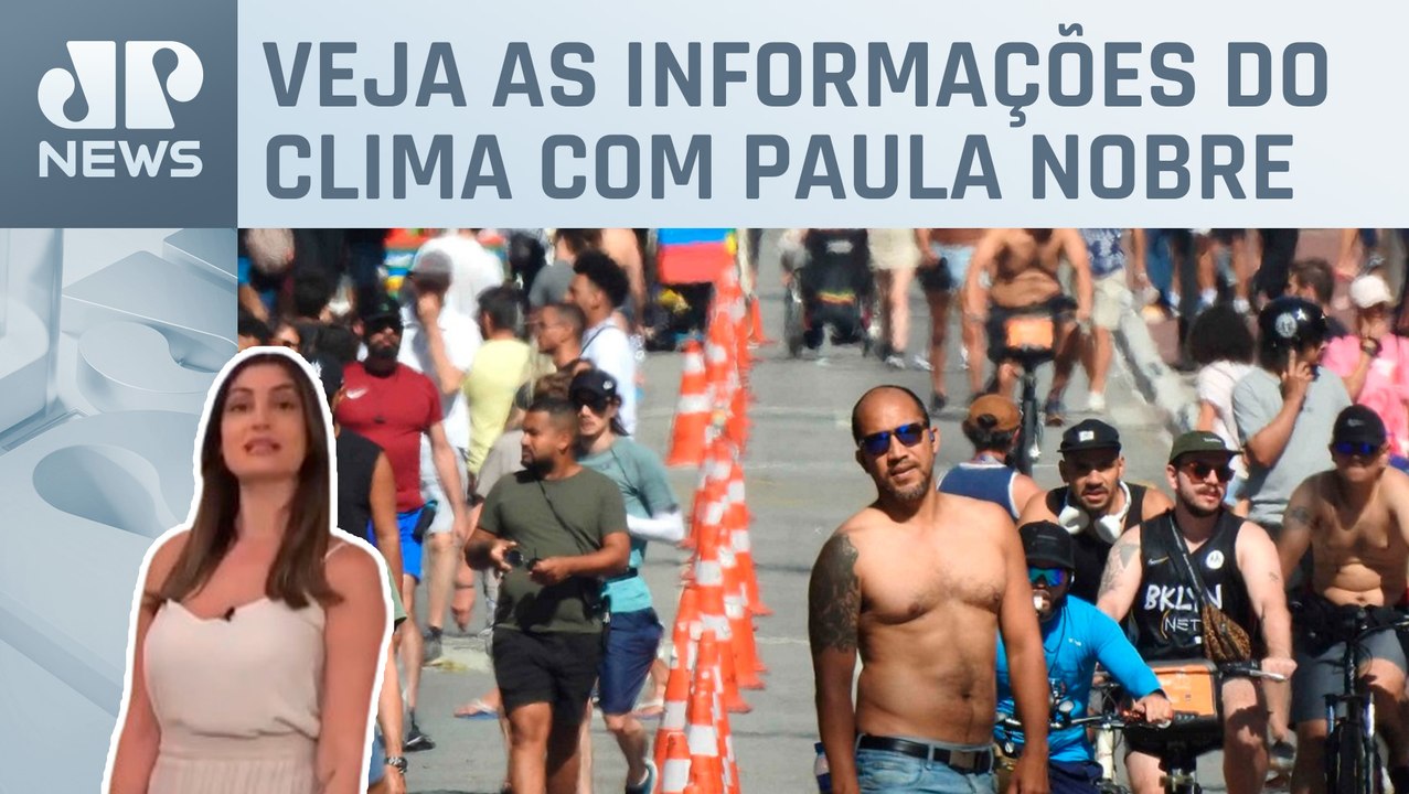 Sudeste terá calor em SP e RJ, e chuva em MG e ES | Previsão do Tempo