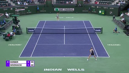 Indian Wells - Wozniacki est de retour