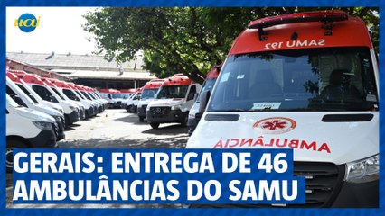 Minas Gerais Entrega 46 Ambulâncias do SAMU ao Consórcio CISRUM 🚑