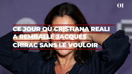 "Merci monsieur le président" : ce jour où Cristiana Reali a remballé Jacques Chirac sans le vouloir