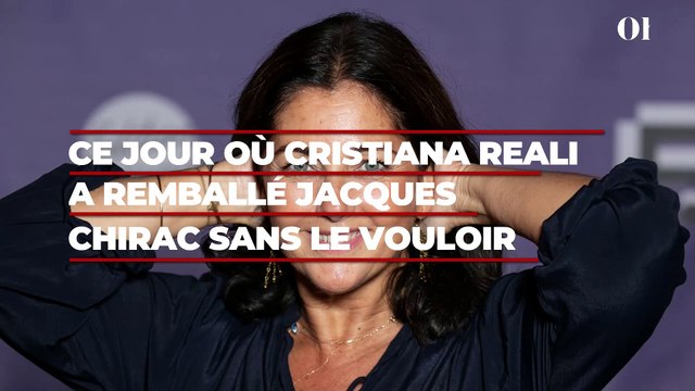 Merci monsieur le président : ce jour où Cristiana Reali a remballé Jacques Chirac sans le vouloir