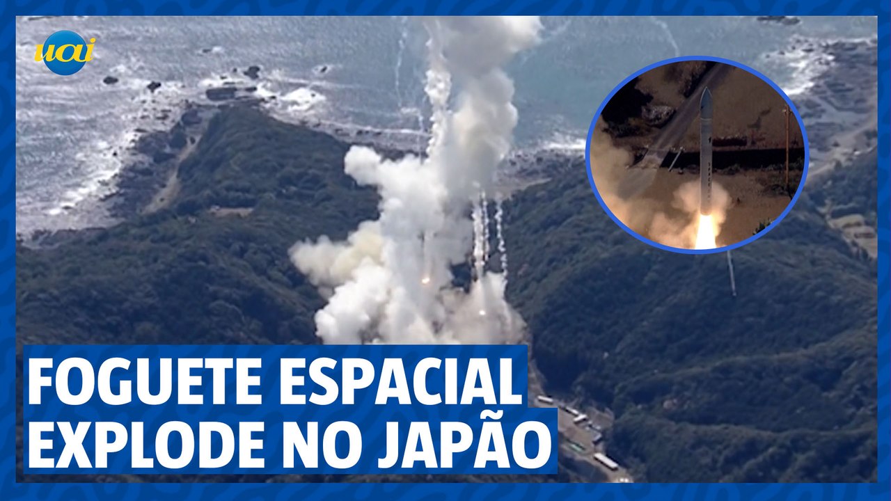Foguete espacial de empresa privada japonesa explode segundos após o lançamento
