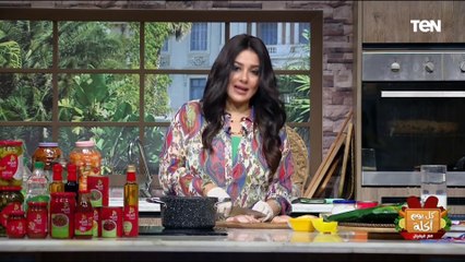 طريقة عمل شوربة الكريمة بالفراخ والمشروم مع الشيف فيفيان