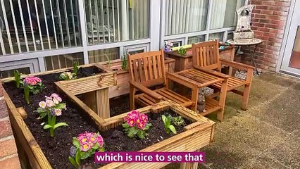 Students make gardening more accessible to patients