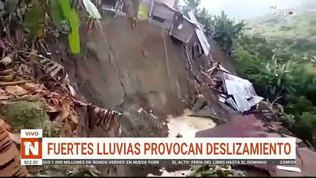 Derrumbe en La Asunta