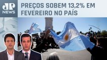 Inflação na Argentina chega a 276,2% em 12 meses; Alan Ghani e Beraldo comentam