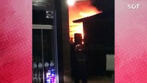 Incêndio destroí residência após denúncias de atividades ilícitas no Bairro Alto Alegre em Cascavel