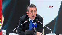Fenerbahçe başkanı Ali Koç'tan önemli açıklamalar