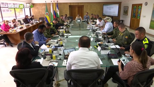 Gobernadores de Antioquia Córdoba y Chocó presentaron al Ministro de la Defensa el Plan de Territorialización de la Política de Defensa, Seguridad Ciudadana y Convivencia