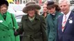 Queen arrives for 'Style Wednesday' at Cheltenham Festival