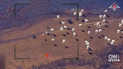 Rusya, Ukrayna helikopterlerinin vurulma anını gösteren videoyu paylaştı