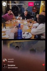 El video viral del Turco García a las trompadas con uno de los invitados de su programa