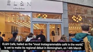 EL&N Café: The ‘World’s Most Instagrammable Cafe,’ set to be opened in Birmingham